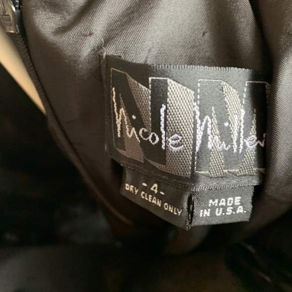 Vintage Nicole Miller Leopard stiletto dress. Worn once. In the 90’s , this dres - Picture 3 of 5